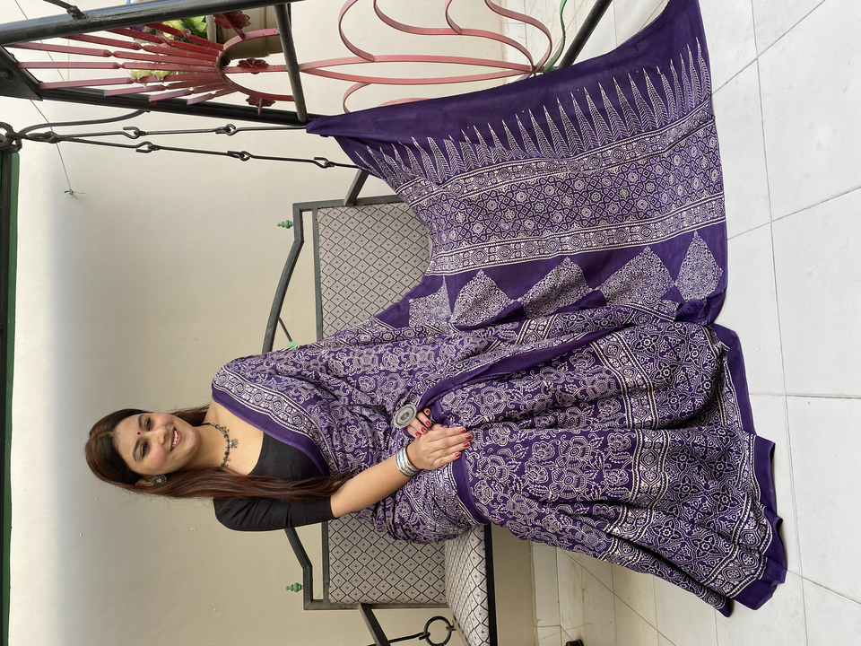 Product uploaded by ajrakh saree on 5/4/2024