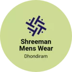 Business logo of Shreeman mens wear