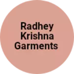 Business logo of Radhey Krishna Garments