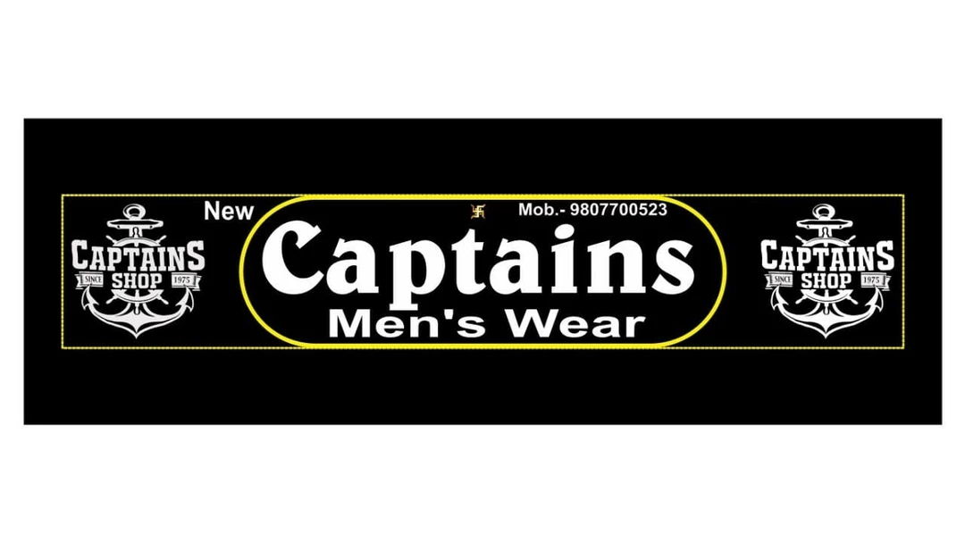 Factory Store Images of Captain men´s wear