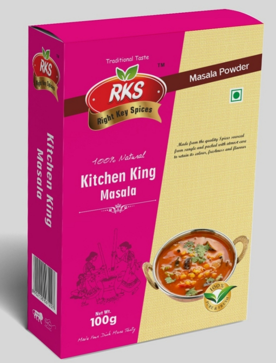 Kitchen King Masala 100gm uploaded by R K S Masala on 12/27/2022