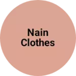 Business logo of Nain clothes