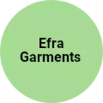 Business logo of EfrA garments