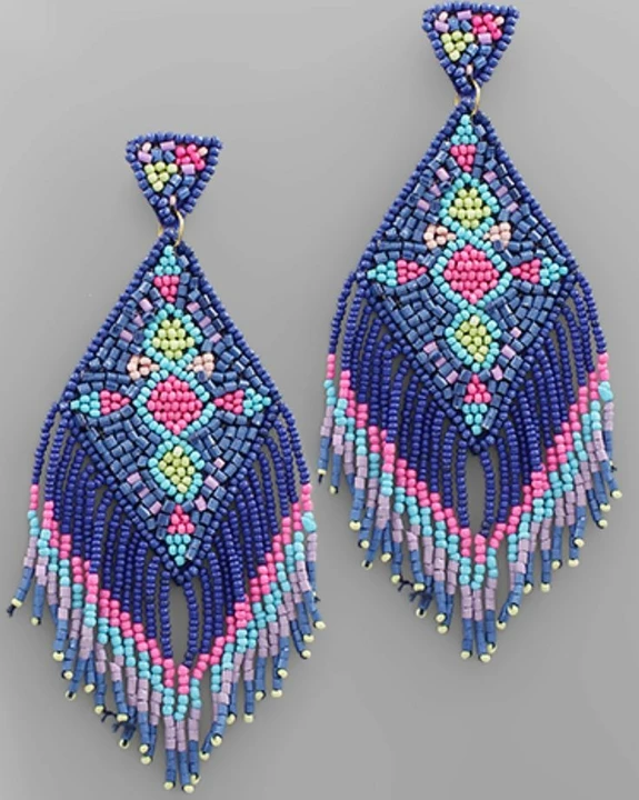 Beads woman' earrings  uploaded by Fashion store on 5/29/2024