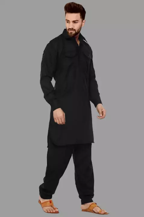 Men pathani suit contact -7984578944 uploaded by Om sai empire on 12/27/2022