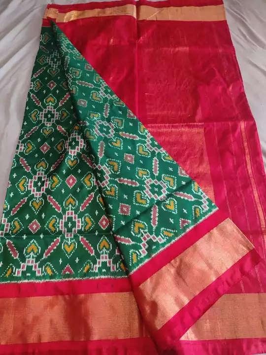 Post image Pochampally ikkat handloom silk sarees