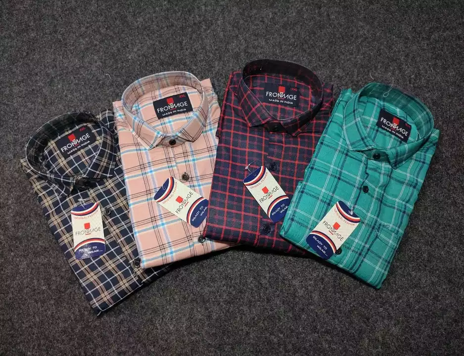 Check shirt  uploaded by BLUE BRAND COLLECTION on 12/27/2022