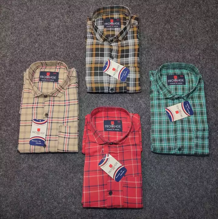 Check shirt uploaded by BLUE BRAND COLLECTION on 12/27/2022