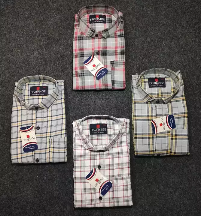 Check shirt  uploaded by BLUE BRAND COLLECTION on 12/27/2022