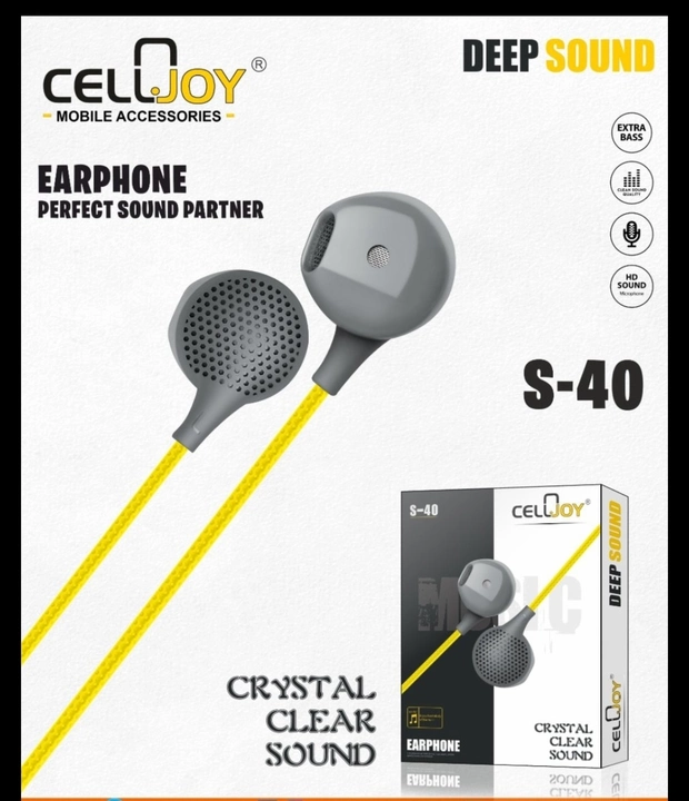CellJOY S40 Earphones.  uploaded by Collection India Enterprise on 5/18/2024