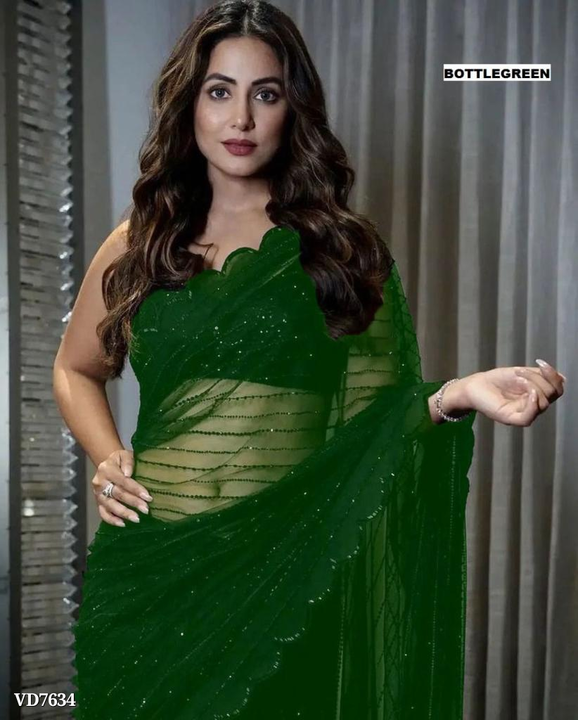 Catalog Name: *Sid colour beautiful saree*

*New BlockBuster 5MM Sequins Design Launching*

*Extra C uploaded by SN creations on 12/27/2022