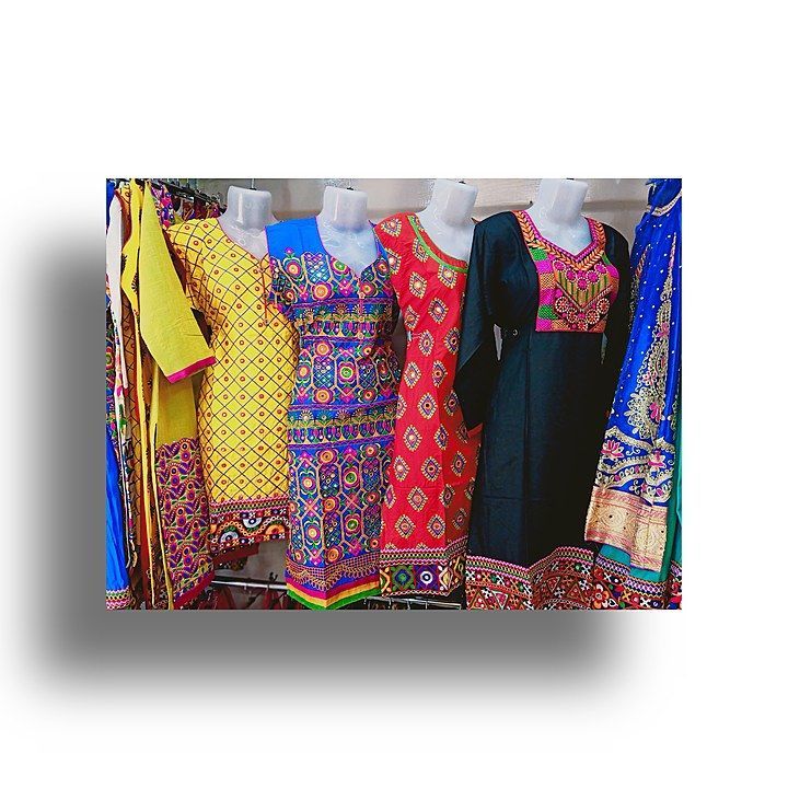 Traditional kutchhi work kurti uploaded by business on 2/6/2021