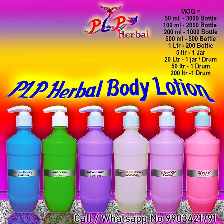 Body lotion 500 ml uploaded by PLP Production and Marketing Pvt Ltd on 12/27/2022