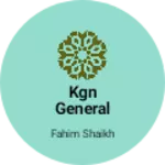 Business logo of KGN general Store