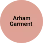 Business logo of Arham garment
