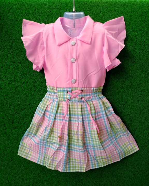 Product image with price: Rs. 250, ID: georgette-frocks-2-to-9-years-344a03cd