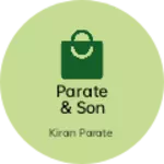 Business logo of Parate & son Sadi and redimed shop