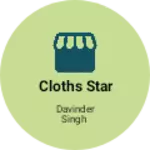 Business logo of Cloths star