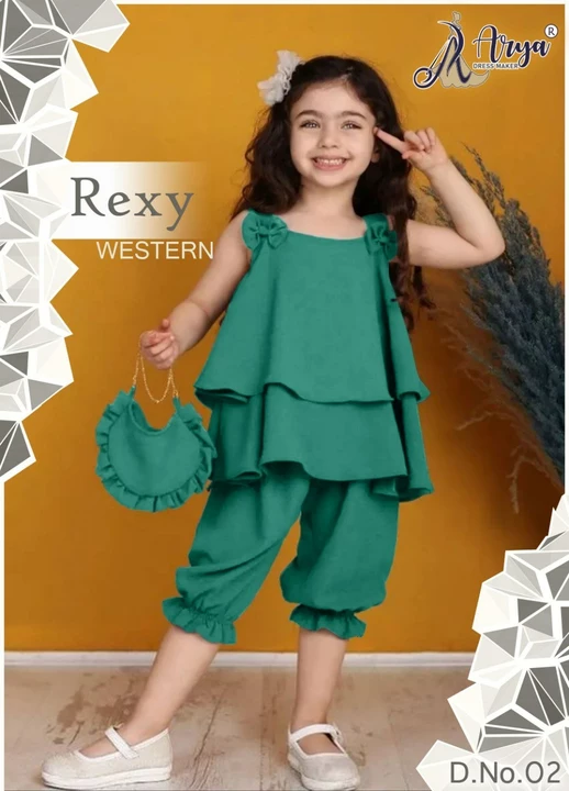 REXT WESTERN CHILDREN
- 5 Colour
- Fabric - Imported
- Size
     Year         =   size
     - 6 to 7 uploaded by SN creations on 5/2/2024