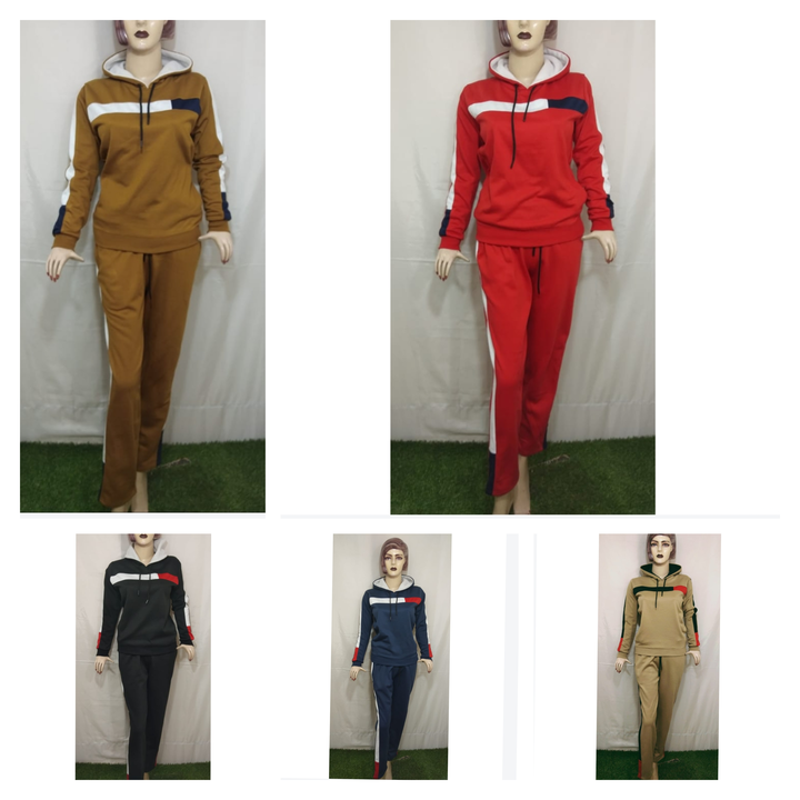 Product image of Ladies plain track suit three thread , price: Rs. 435, ID: ladies-plain-track-suit-three-thread-4786a8e5