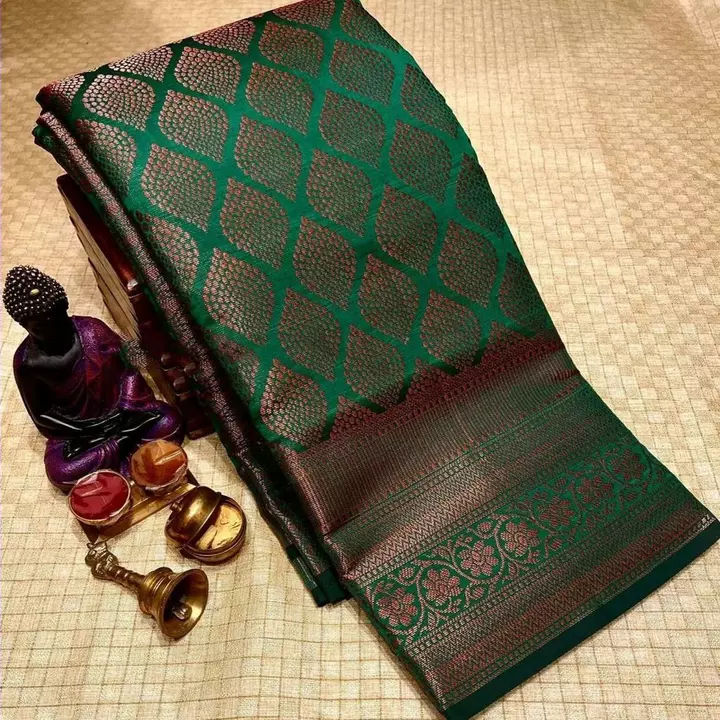 Banarasi silk saree  uploaded by DHANANJAY CREATION  on 5/28/2024