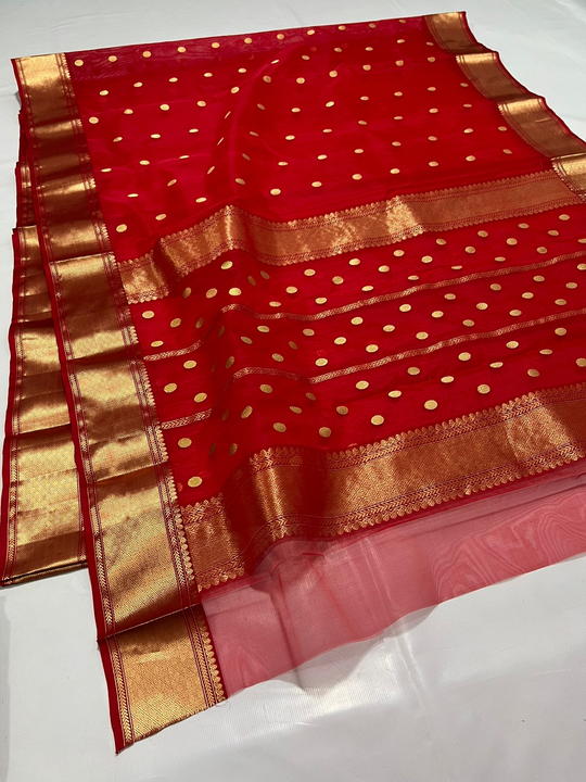 Chanderi kataan silk saree uploaded by business on 12/28/2022