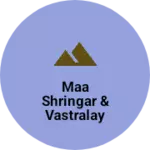 Business logo of Maa shringar & Vastralay