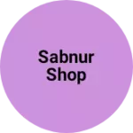 Business logo of Sabnur shop