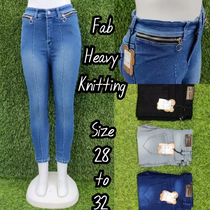 Heavy knitting jeans uploaded by Sufis creation on 5/30/2024