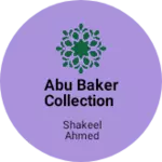 Business logo of Abu Baker collection