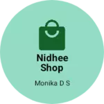 Business logo of Nidhee shop