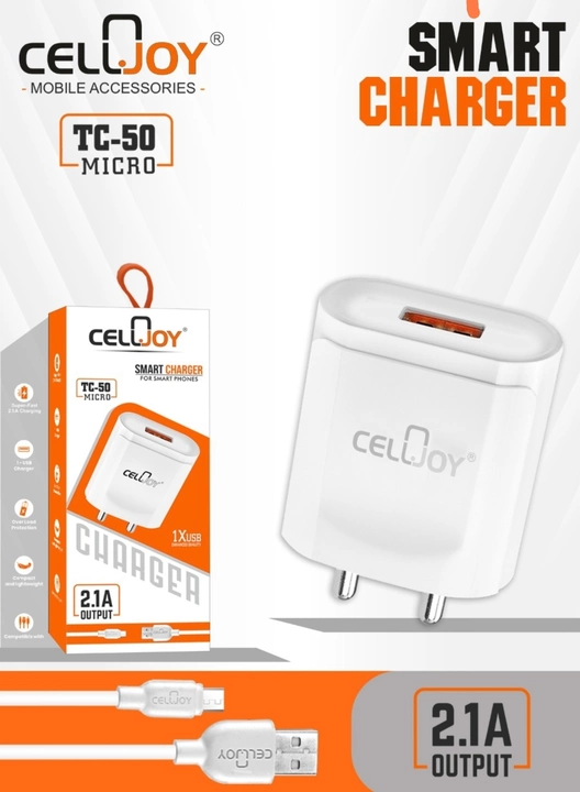 TC-50 Smart CellJOY Charger 2.1A uploaded by Collection India Enterprise on 5/29/2024