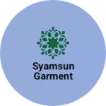 Business logo of Syamsun garment