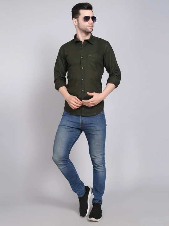 Fomo men solid casual shirt for men uploaded by Rahul trading company on 12/28/2022