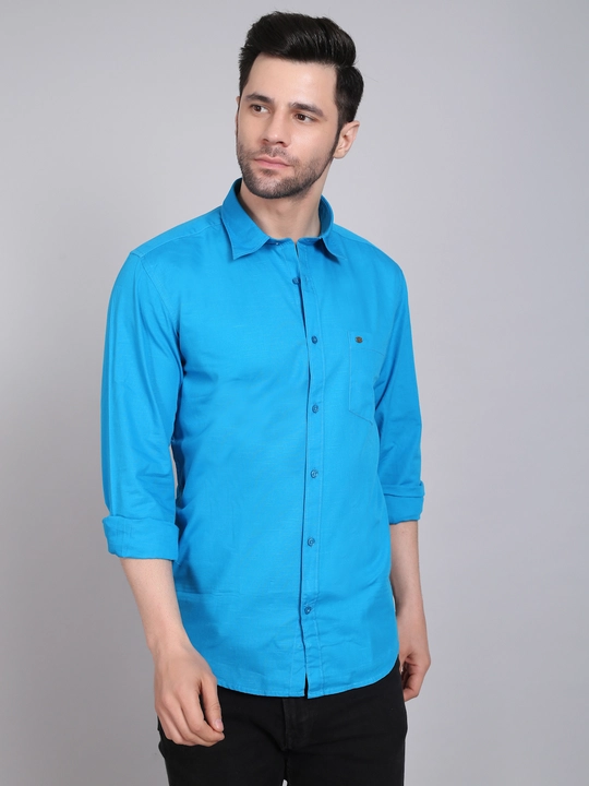 Fomo men blue casual shirt for men uploaded by Rahul trading company on 12/28/2022