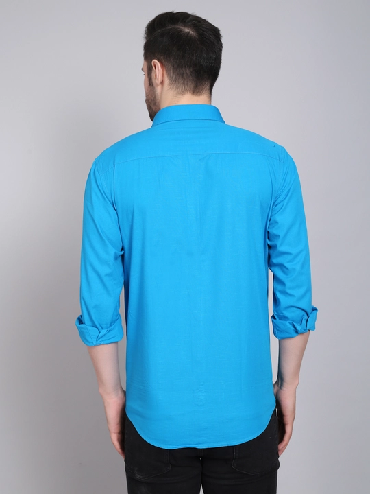 Fomo men blue casual shirt for men uploaded by Rahul trading company on 12/28/2022