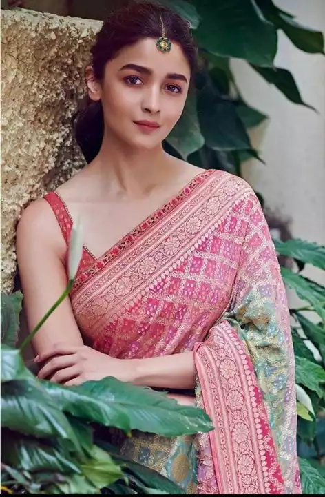 Post image Banarasi chiffon soft silk fabric superb quality and multi Coller  weaving with zari   price.....12500