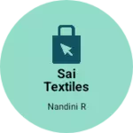 Business logo of Sai textiles