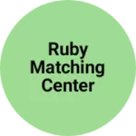 Business logo of Ruby matching center