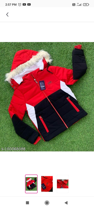 Post image I want to buy 3 pieces of Girls Jacket for winter . My order value is ₹1320.0. Please send price and products.
