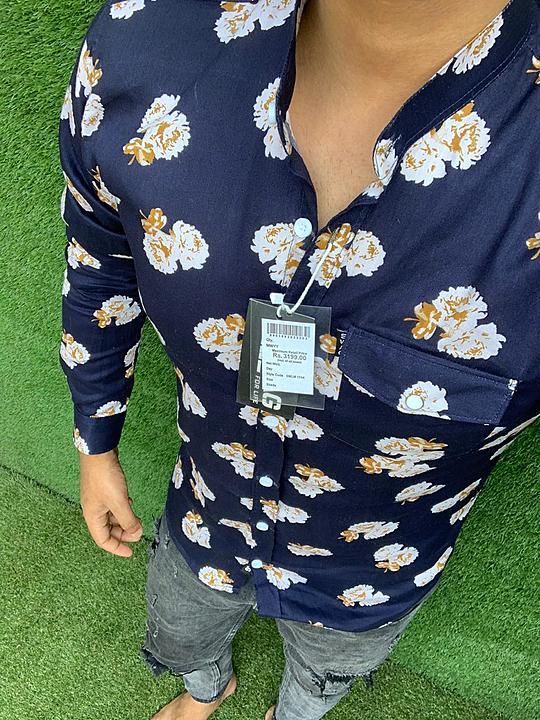 Stylish printed men's shirts uploaded by business on 2/7/2021