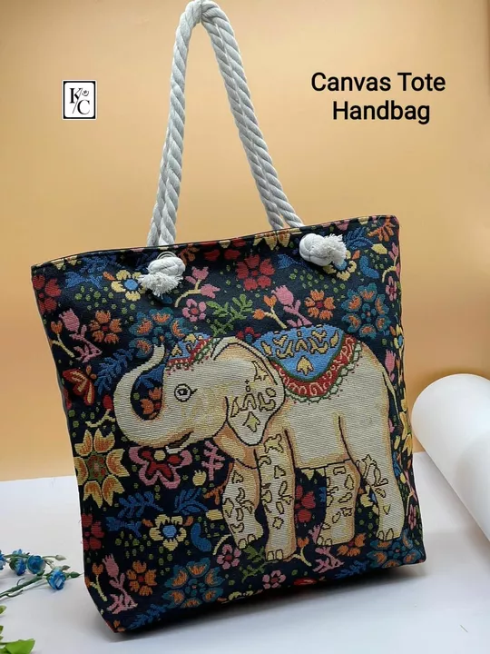 Canvas Tote Bags Casual Shoulder Bag Handbag uploaded by Saii 9.com on 12/28/2022