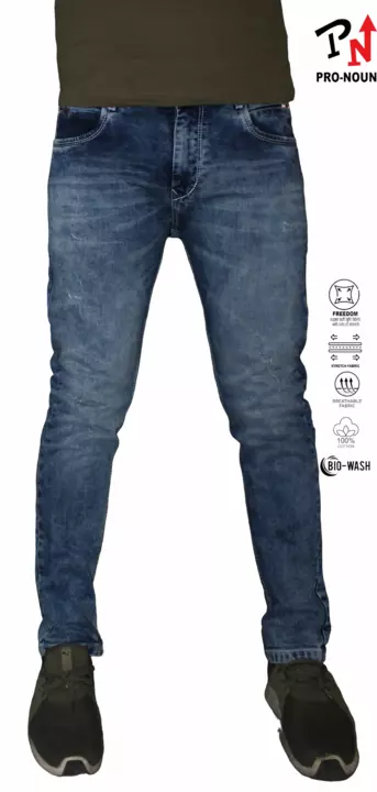 Men's knitted lycra jeans  uploaded by Pronounjeans on 5/29/2024