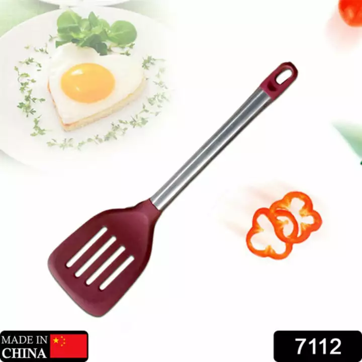 7112 Steel Handle Nylon Spatula Turner for Nonstick ( 1 pcs ) uploaded by DeoDap on 12/29/2022