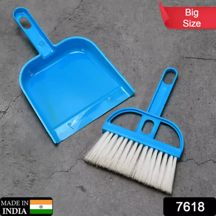 7618 Dustpan Supdi with Brush Broom Set for Multipurpose Cleaning Big Size uploaded by DeoDap on 12/29/2022