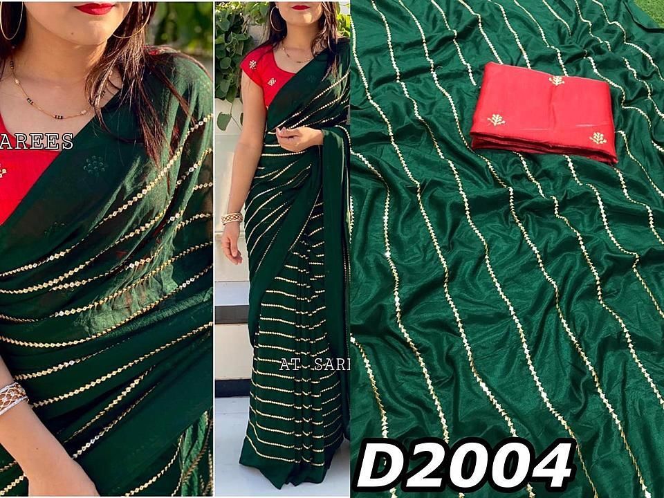 New silk saree uploaded by business on 7/4/2020