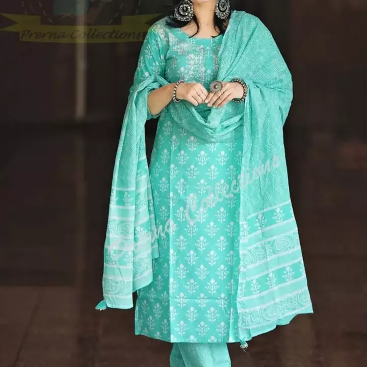 *New Design Launch*

Article details:- 
💃 *Heavy embroidery Work kurti with pant and dupatta - uploaded by business on 12/29/2022