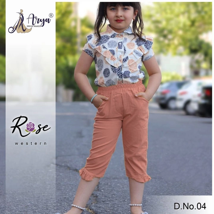 ROSE WESTERN

2 PIS TOP AND PANT
- Colour- 6
- Top Fabric - Polireyon 
- Pant Fabric- Reyon 

       uploaded by SN creations on 12/29/2022