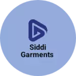 Business logo of Siddi garments