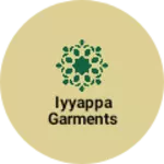 Business logo of Iyyappa garments